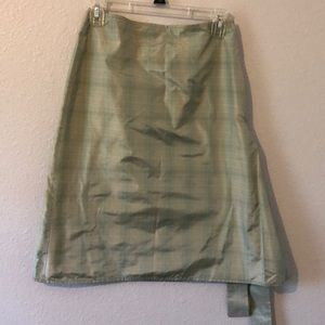 Silk skirt